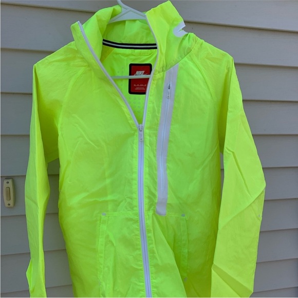 Nike Jackets & Blazers - Nike Neon Yellow Jacket